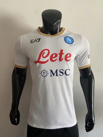 AAA Quality Napoli 21/22 Away White Soccer Jersey(Player)